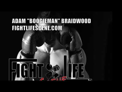 Adam &quot;Boogeyman&quot; Braidwood Boxing Punches Training at Fight Life Scene Network