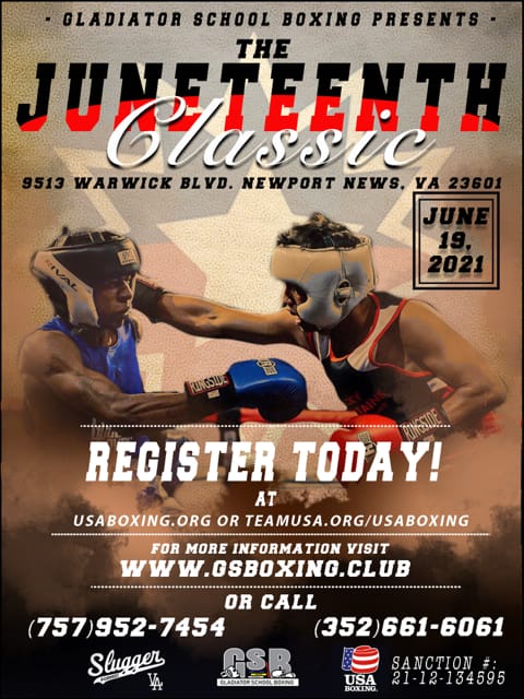 Juneteenth Boxing Event - Gladiator School Fighters