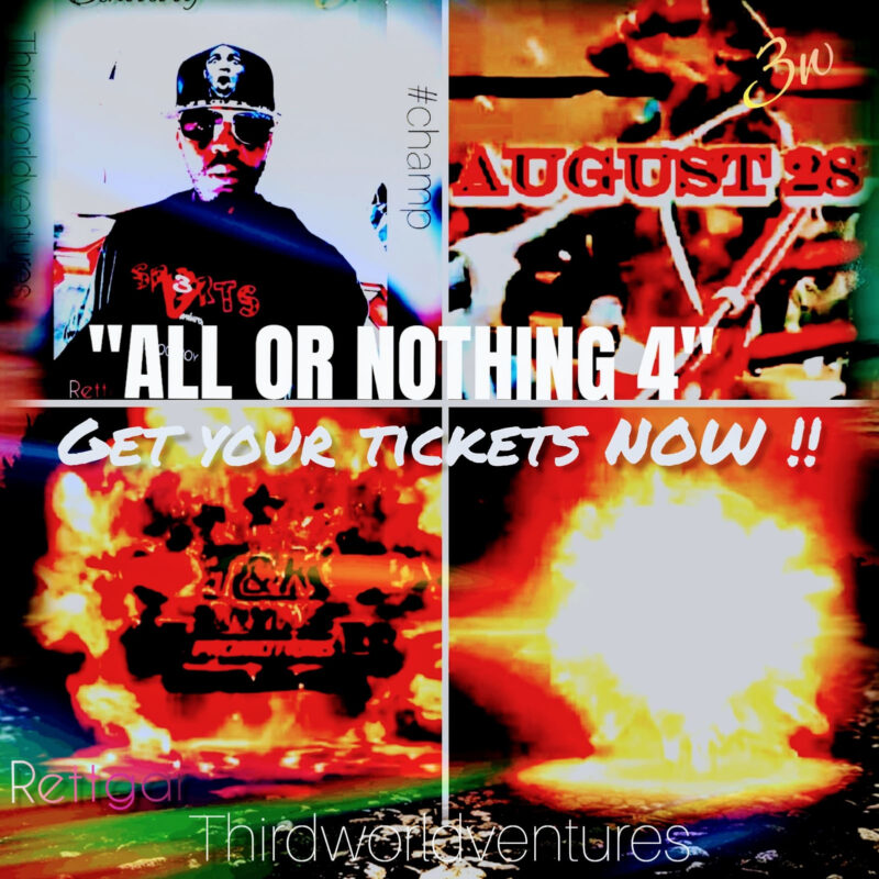 Tickets - Florida Boxing Event - All Or Nothing 4 - T&K Promotions